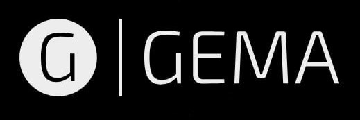 Gema Logo White